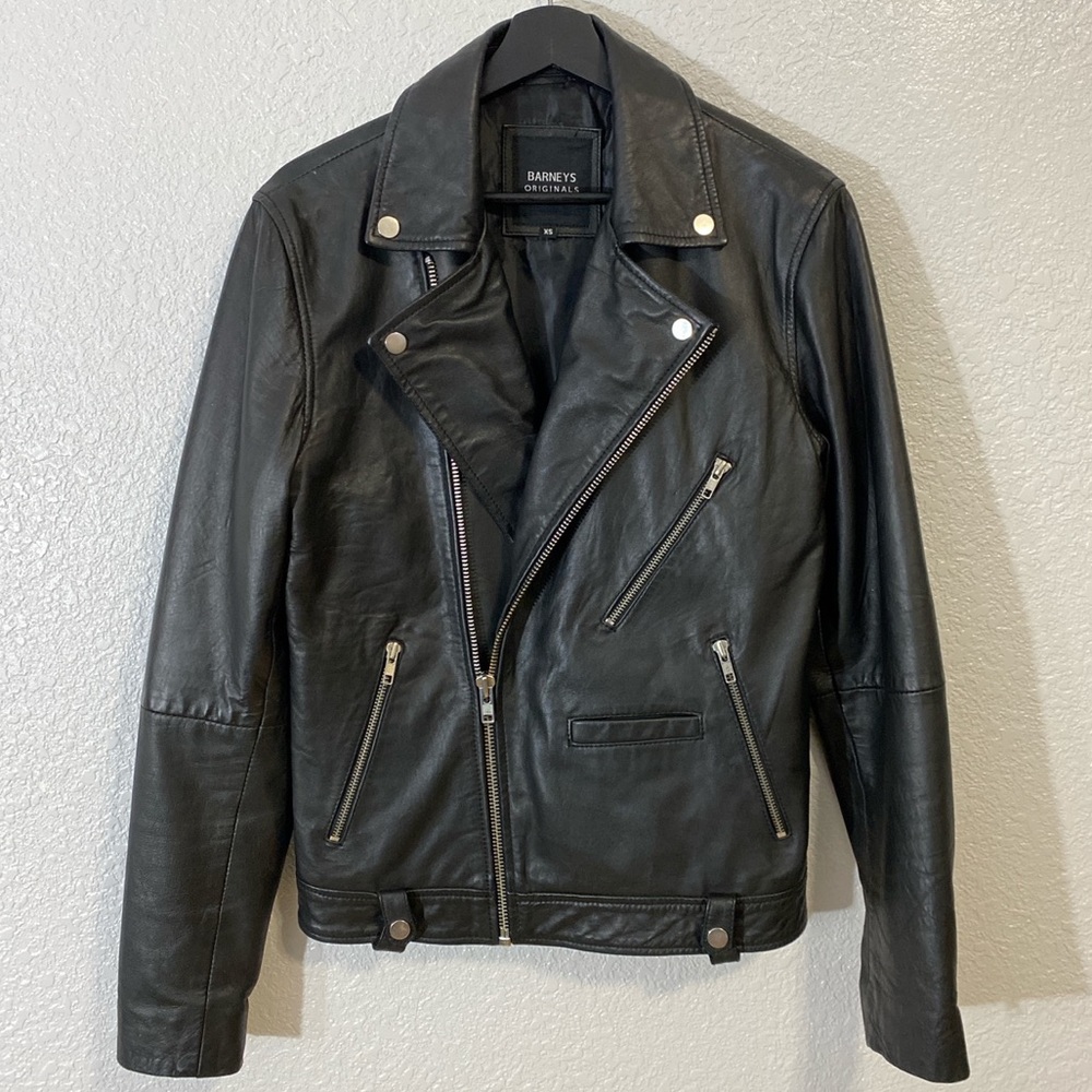 Vintage Barney’s Genuine Leather jacket